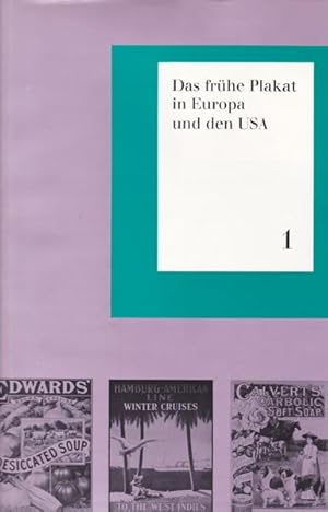 Seller image for Das frhe Plakat in Europa und den USA. Ein Bestandskatalog. Band 1: Grossbritannien Vereinigte Staaten von Nordamerika. Band 2: Frankreich Belgien. Band 3: Deutschland (Text- und Tafelband) for sale by Antiquariat Querido - Frank Hermann