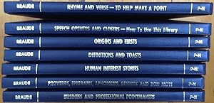 Complete Speaker's and Toastmaster's Library: Incomplete Set of Seven Volumes