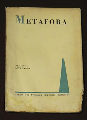 Imagen del vendedor de Metfora. Revista Literaria. Nmero 11. Noviembre-Diciembre 1956 a la venta por Librera Urbe