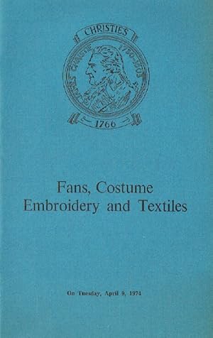 Christies April 1974 Fans, Costume Embroidery and Textiles