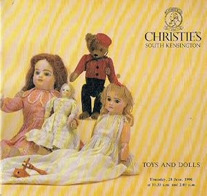 Christies June 1990 Toys and Dolls