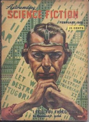 Bild des Verkufers fr ASTOUNDING Science Fiction: February, Feb. 1951 zum Verkauf von Books from the Crypt