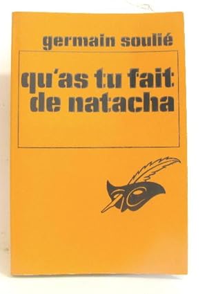 Image du vendeur pour Qu'as tu fait de natacha mis en vente par crealivres