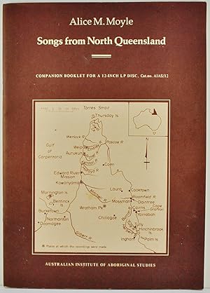 Songs from North Queensland companion booklet for a 12 inch LP disc Cat. No. AIAS/12