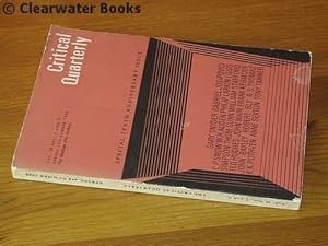 Immagine del venditore per contributes the first printing of his poem 'High Windows' to a special tenth anniversary double issue of the periodical 'Critical Quarterly'. Vol. 10, Nos. 1 and 2 spring and summer 1968. venduto da Clearwater Books