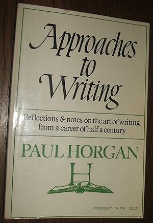 Seller image for Approaches to Writing // The Photos in this listing are of the book that is offered for sale for sale by biblioboy