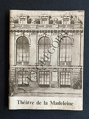 DU COTE DE CHEZ L'AUTRE-ALAN AYCKBOURN-ADAPTATION DE FRANCIS VEBER-PROGRAMME THEATRE DE LA MADELE...