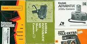 Seller image for Kodak instruction manual for Kodak Instamatic M9 Movie Camera, Kodak Tele-Ektra 300 camera, Kodak Advantix 3700ix Camera, and Kodak professional reference guide. for sale by Wittenborn Art Books