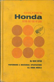 Bild des Verkufers fr Chilton's Honda Repair & Tune-Up Guide. zum Verkauf von Wittenborn Art Books