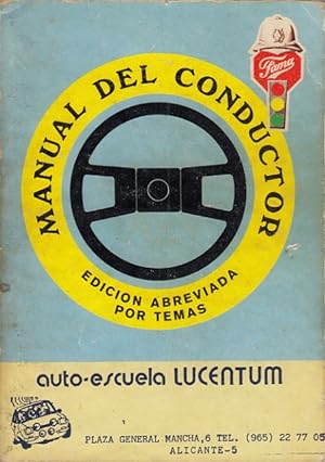 Seller image for MANUAL DEL CONDUCTOR for sale by Librera Vobiscum