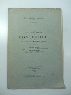 La battaglia di Montenotte e un quadro di Gerolamo Brusco. Ricordi storici e appunti d'arte e di ...