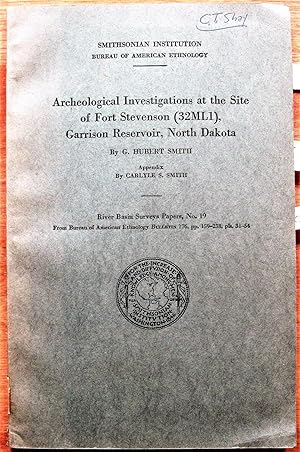 Seller image for Archeological Investigations at the Site of Fort Stevenson (32MLI), Garrison Reservoir, North Dakota for sale by Ken Jackson