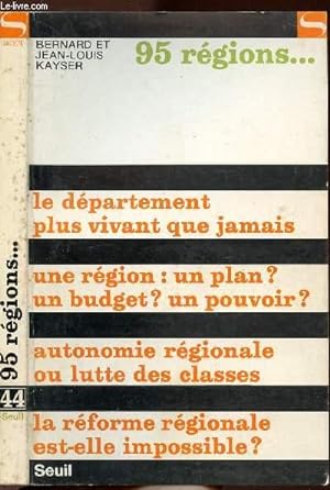 Bild des Verkufers fr 95 REGIONS . COLLECTION SOCIETE N44 zum Verkauf von Le-Livre