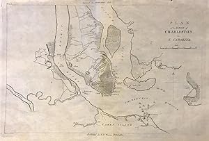 Plan of the Siege of Charleston in S. Carolina