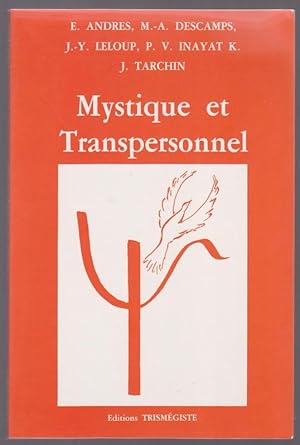 Seller image for Mystique et Transpersonnel for sale by Librairie du Bacchanal