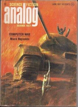 Imagen del vendedor de ANALOG Science Fiction/ Science Fact: June 1967 ("Computer War") a la venta por Books from the Crypt
