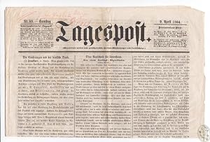 Tagespost. 9. April 1864. Red. Ad. Vict. Svovoba.