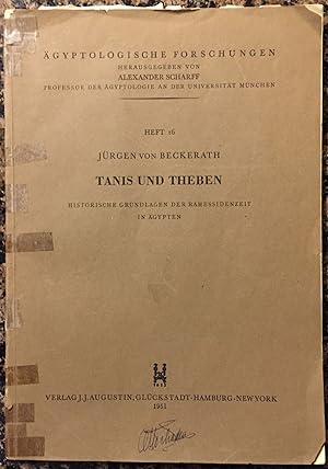 Image du vendeur pour Tanis und Theben, historische Grundlagen der Ramessidenzeit in gypten mis en vente par Meretseger Books