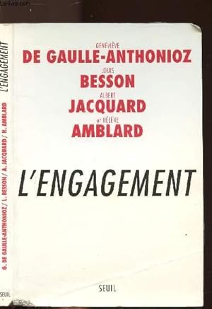 Image du vendeur pour L'ENGAGEMENT - DROIT AU LOGEMENT, OU DROIT A LA VIE ? mis en vente par Le-Livre