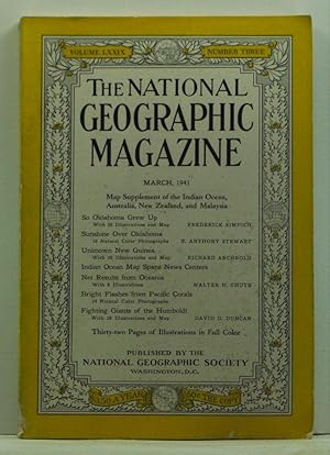 Bild des Verkufers fr National Geographic Magazine, Volume LXXIX (79) Number Three (3) (March 1941) zum Verkauf von Cat's Cradle Books