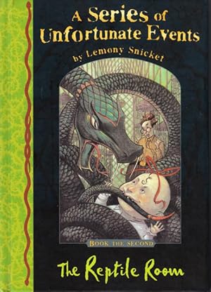 Seller image for THE REPTILE ROOM: A SERIES OF UNFORTUNATE EVENTS. Book the Second: Illustrated by Brett Helquist. for sale by ABLEBOOKS