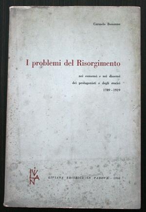 i problemi del risorgimento