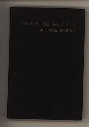 Bild des Verkufers fr Clair de Lune. A play in two acts and six scenes. zum Verkauf von Stader Kunst-Buch-Kabinett ILAB