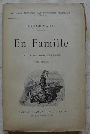 Seller image for En famille. - Tome second. for sale by Librairie les mains dans les poches