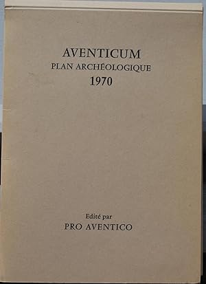 Aventicum. Plan archéologique 1970.