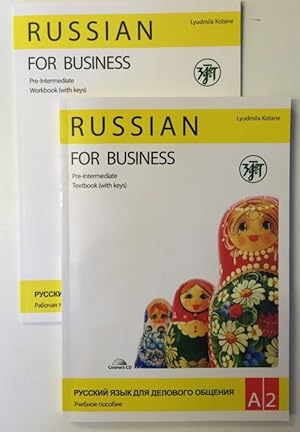 Russkij jazyk dlja delovogo obschenija A2/ Russian for Business A2. Pre-Intermediate. textbook, w...