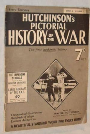 Bild des Verkufers fr Hutchinson's Pictorial History of the War Series 6 Number 1 zum Verkauf von Nigel Smith Books