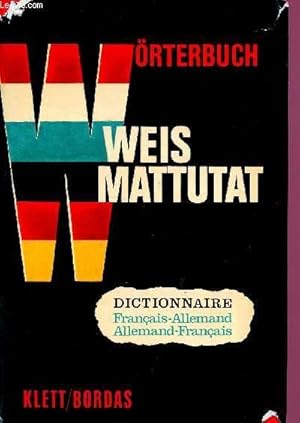 Bild des Verkufers fr DICTIONNAIRE FRANCAIS - ALLEMAND / ALLEMAND-FRANCAIS zum Verkauf von Le-Livre