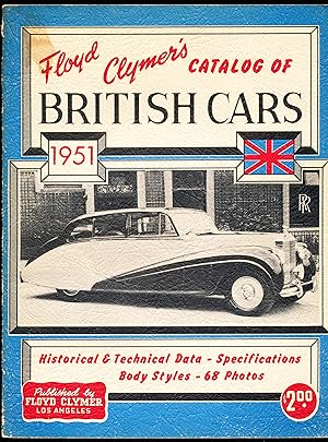 Seller image for BRITISH MOTOR CARS 1950/51 for sale by Alkahest Books