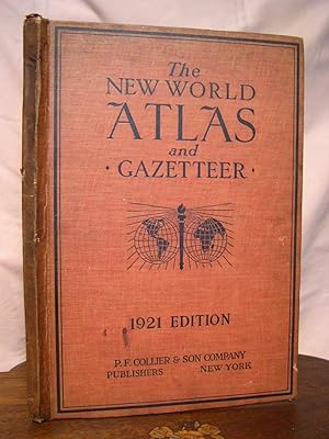 THE NEW WORLD ATLAS AND GAZETTEER, 1920 FEDERAL CENSUS EDITION
