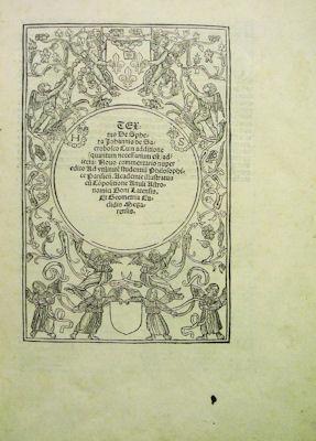 Textus De Sphera Johannis de Sacrobosco