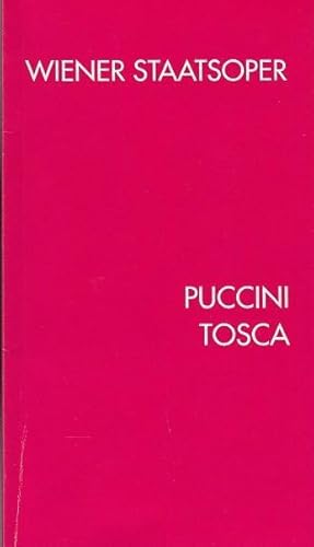 Seller image for Tosca. Musikdrama in 3 Akten. Spielzeit 1995. Texte / Materalien / Kommentare von Attila Csampat / Dietmar Holland . Musik Puccini. Dirigent MarcelloViotti. Inszenierung Margarethe Wallmann / Bhne / Kostme Nicola Benois. . Darsteller Eliane Coellho / Dennis O"Neill / Wicus Slabbert u.a. for sale by Antiquariat Carl Wegner