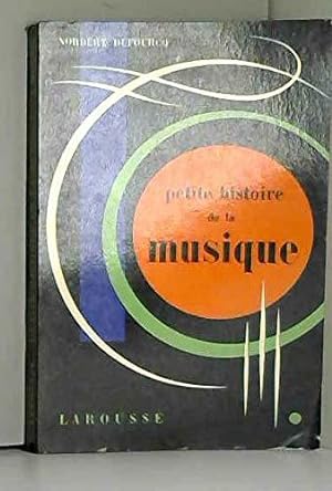 Bild des Verkufers fr Petite histoire de la musique zum Verkauf von JLG_livres anciens et modernes