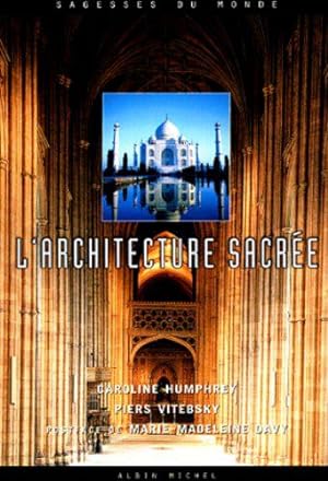 Bild des Verkufers fr L'Architecture Sacre zum Verkauf von JLG_livres anciens et modernes