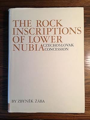 Imagen del vendedor de The rock inscriptions of Lower Nubia a la venta por Meretseger Books