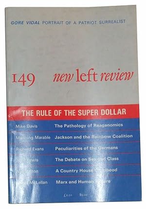 Imagen del vendedor de New Left Review 149 (January/February 1985) : The Rule of the Super Dollar a la venta por Cat's Cradle Books