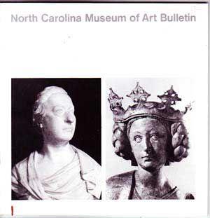 Seller image for North Carolina Museum of Art Bulletin (Volume XIV, Number 1) for sale by Cat's Cradle Books