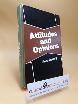 Seller image for Attitudes and Opinions for sale by Roland Antiquariat UG haftungsbeschrnkt