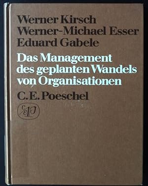 Immagine del venditore per Das Management des geplanten Wandels von Organisationen. venduto da books4less (Versandantiquariat Petra Gros GmbH & Co. KG)