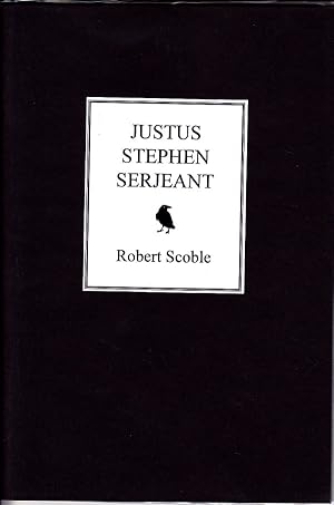 Image du vendeur pour Justus Stephen Serjeant mis en vente par Badger Books