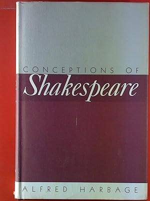 Bild des Verkufers fr Conceptions of Shakespeare. zum Verkauf von biblion2