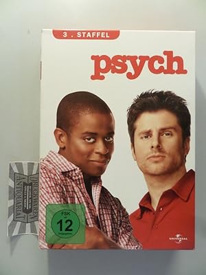 Bild des Verkufers fr Psych - 3. Staffel [4 DVDs]. zum Verkauf von Druckwaren Antiquariat