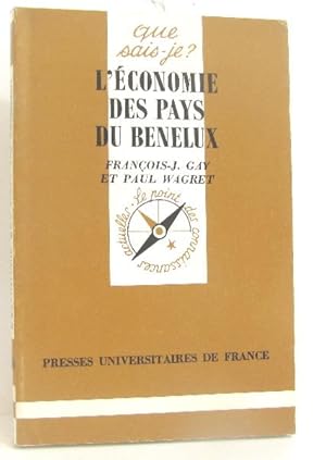 Seller image for L'conomie des pays du Benelux for sale by crealivres