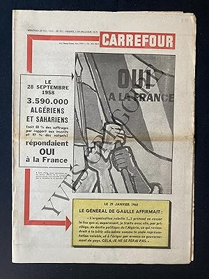 CARREFOUR-N°911-28 FEVRIER 1962