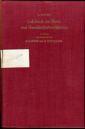 Seller image for Lehrbuch der Haut- und Geschlechtskrankheiten. for sale by Antiquariat am Flughafen