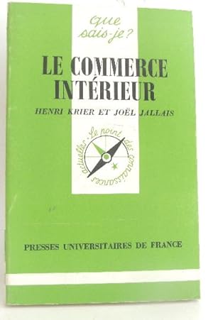 Seller image for Le Commerce intrieur for sale by crealivres